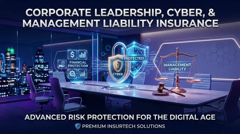 Corporate Leadership, Cyber and Management Liability Banner