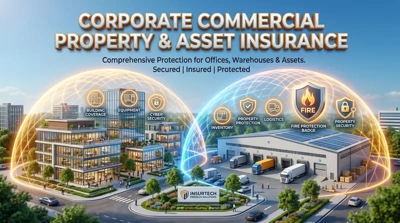 Corporate Commercial Property and Asset Insurance Banner